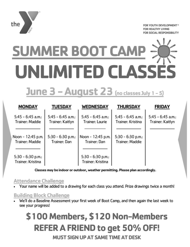 SummerBootCamp2019 St Cloud YMCA