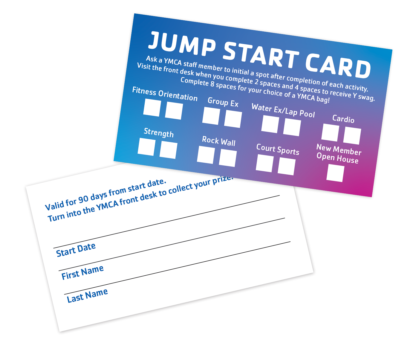 Jump Start Card - St Cloud YMCA