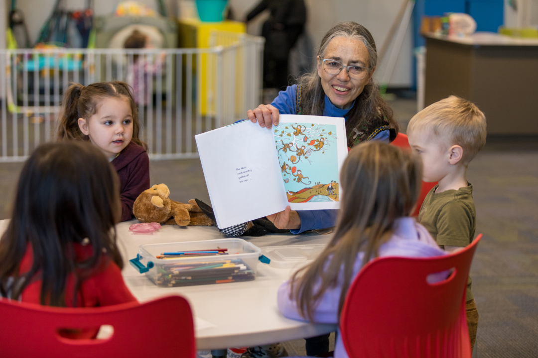 Reading in Kid Zone